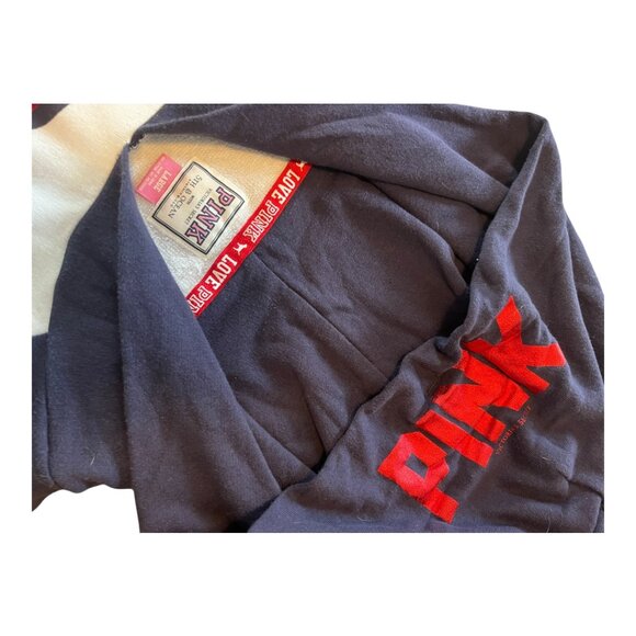 Victoria’s Secret PINK MLB Boston Red Sox Hoodie Long Sleeve Women’s Large - Picture 2 of 3